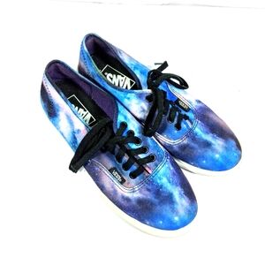 Vans Off the Wall TC9R "Galaxy" Skate Shoes Sneakers-Lace ups-Sz M 5 W 6.5